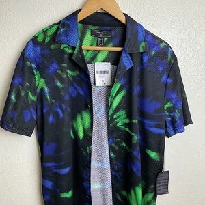 Tie Dye Festival Button Down